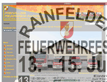 Tablet Screenshot of feuerwehr-rainfeld.at